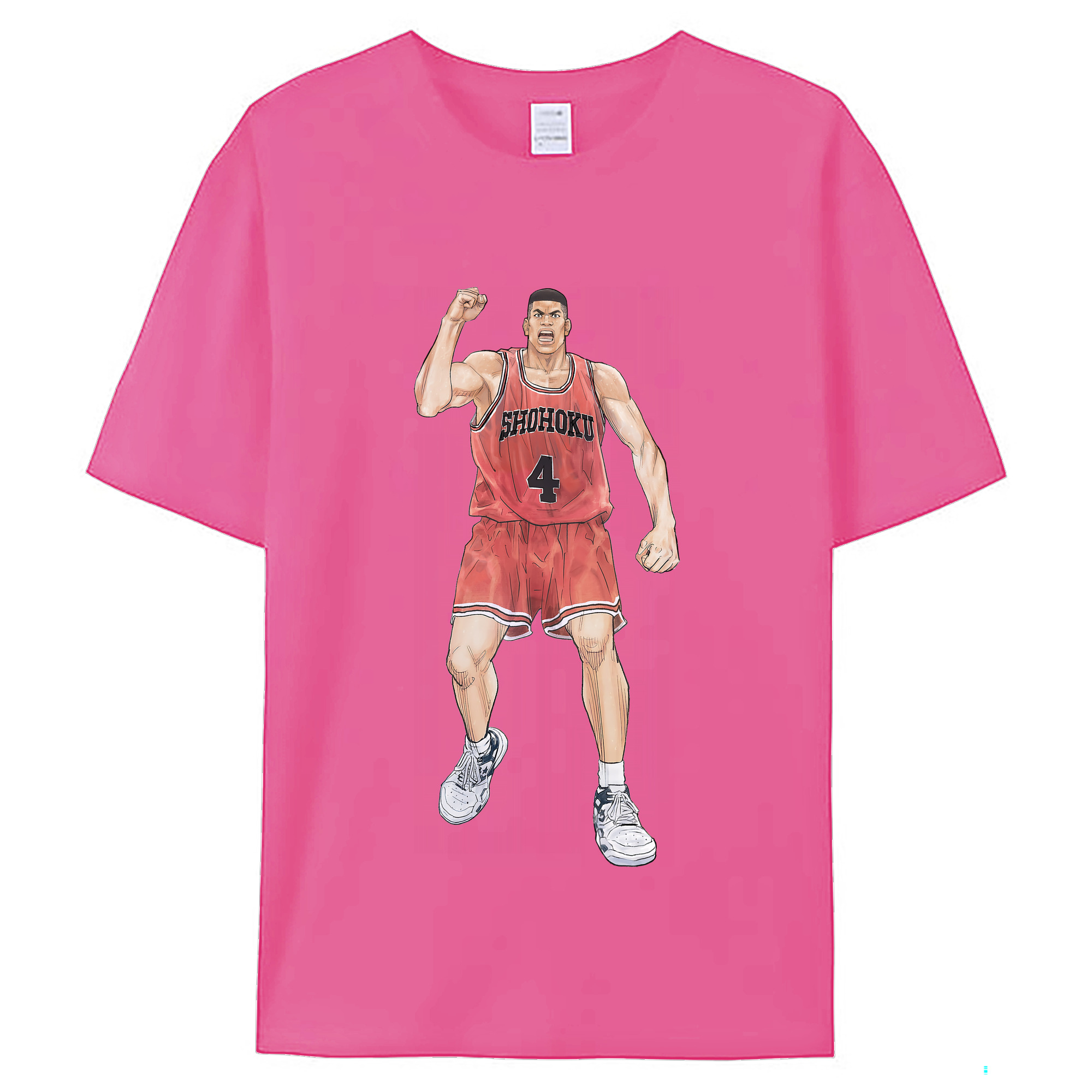 （画像用） SLAM DUNK／スラムダンク レディースカジュアルプリントTシャツ（綿100％）